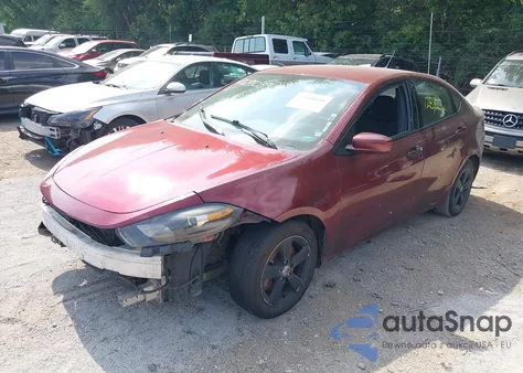 2015 Dodge Dart Sxt из США, поврежденный, VIN 1C3CDFBB6FD308900